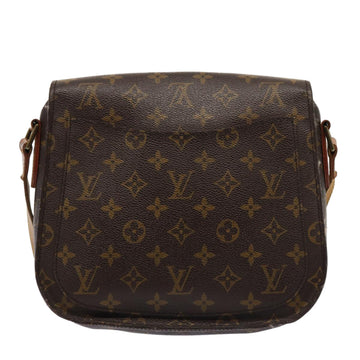LOUIS VUITTON Monogram Saint Cloud GM Shoulder Bag M51242 LV Auth 81777