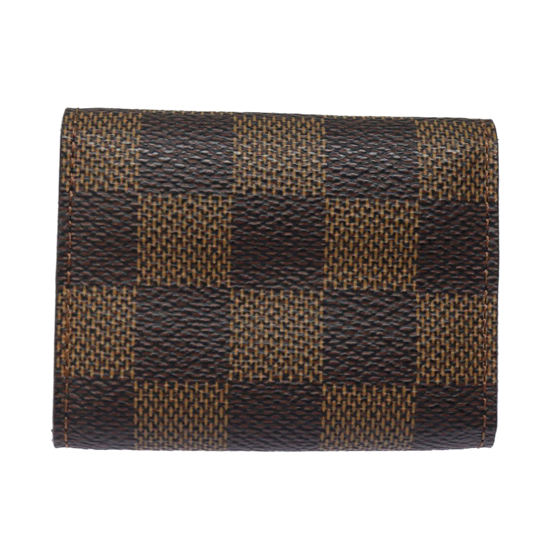 LOUIS VUITTON Damier Ebene Bouton Du Manchette Damier 4 Cuffs M64675 Auth 81996