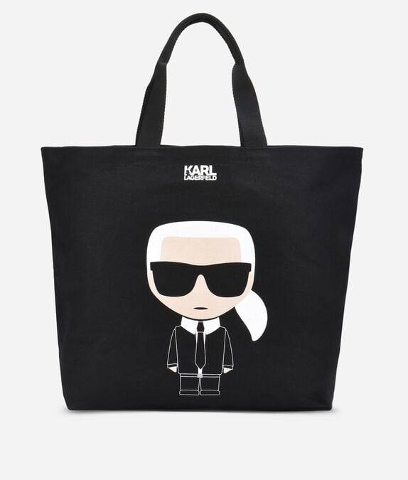 Karl Lagerfeld KONIK CANVAS TOTE BAG