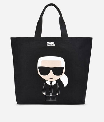 Karl Lagerfeld KONIK CANVAS TOTE BAG