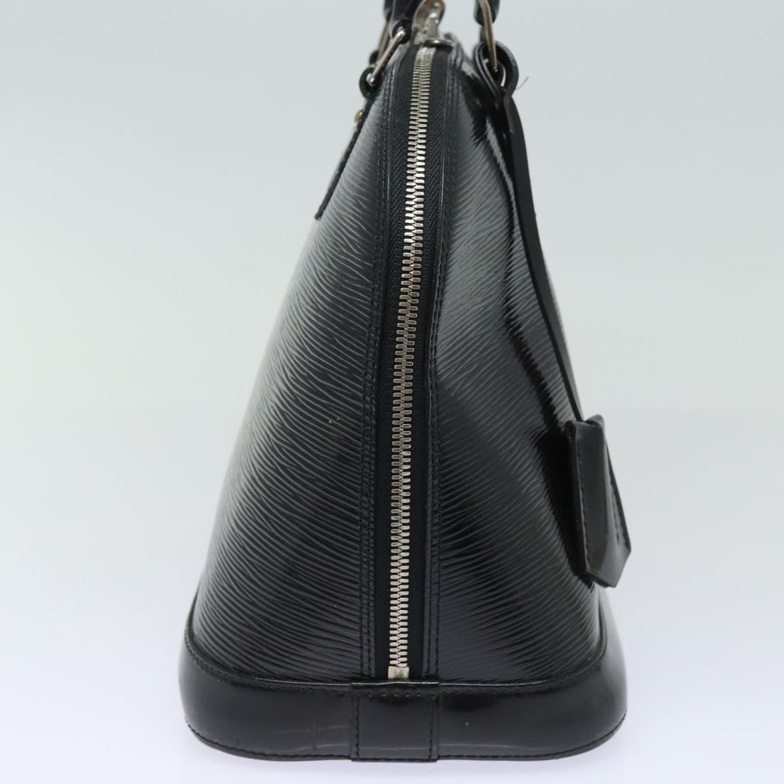 LOUIS VUITTON Epi Alma PM Hand Bag Enamel Noir Electric M4032N LV Auth 82122