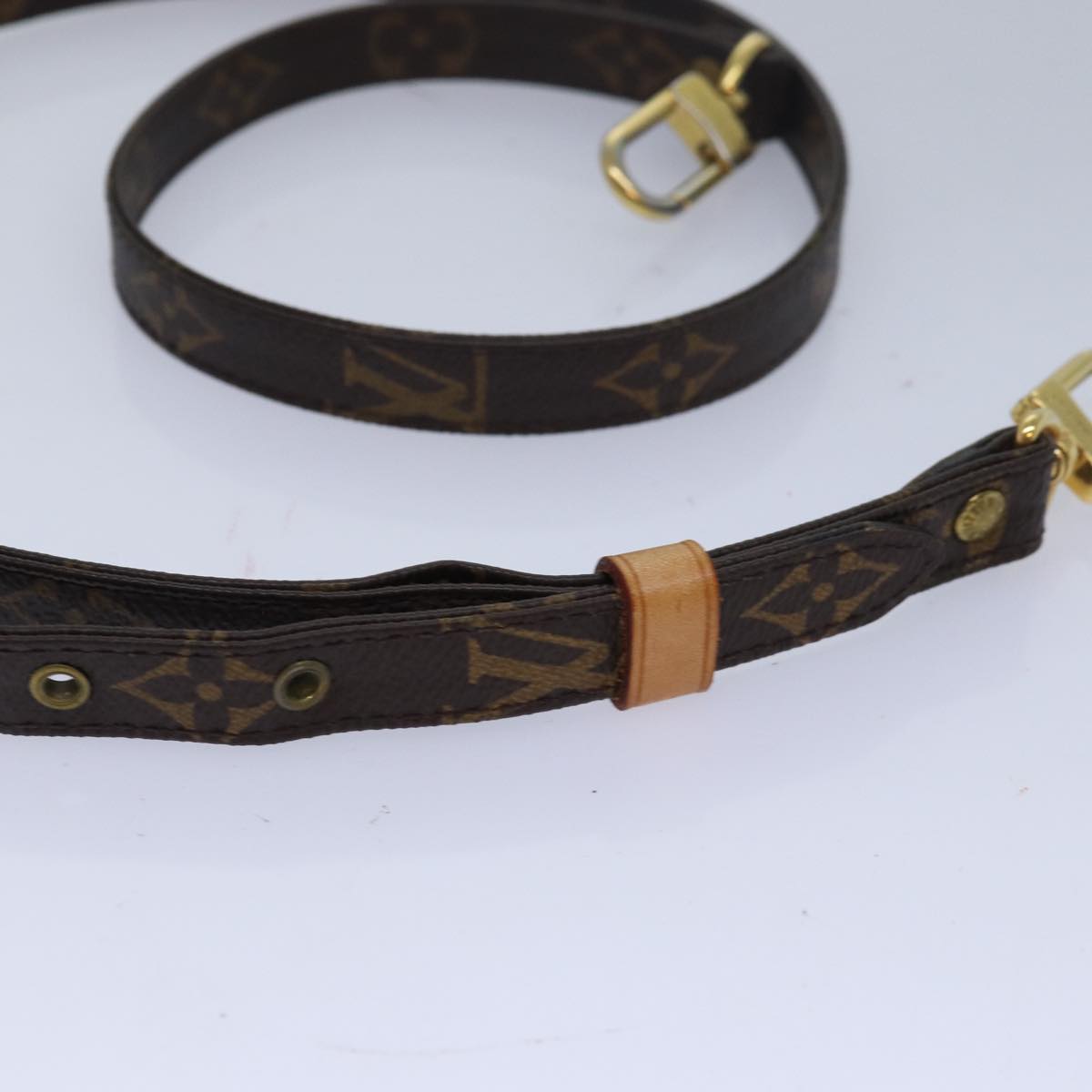 LOUIS VUITTON Monogram Adjustable Shoulder Strap 36.2"-43.3" LV Auth 82229