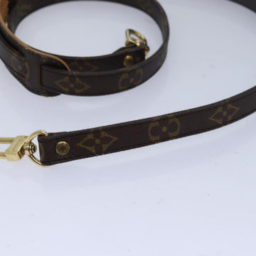 LOUIS VUITTON Monogram Shoulder Strap 43.3" LV Auth 82235