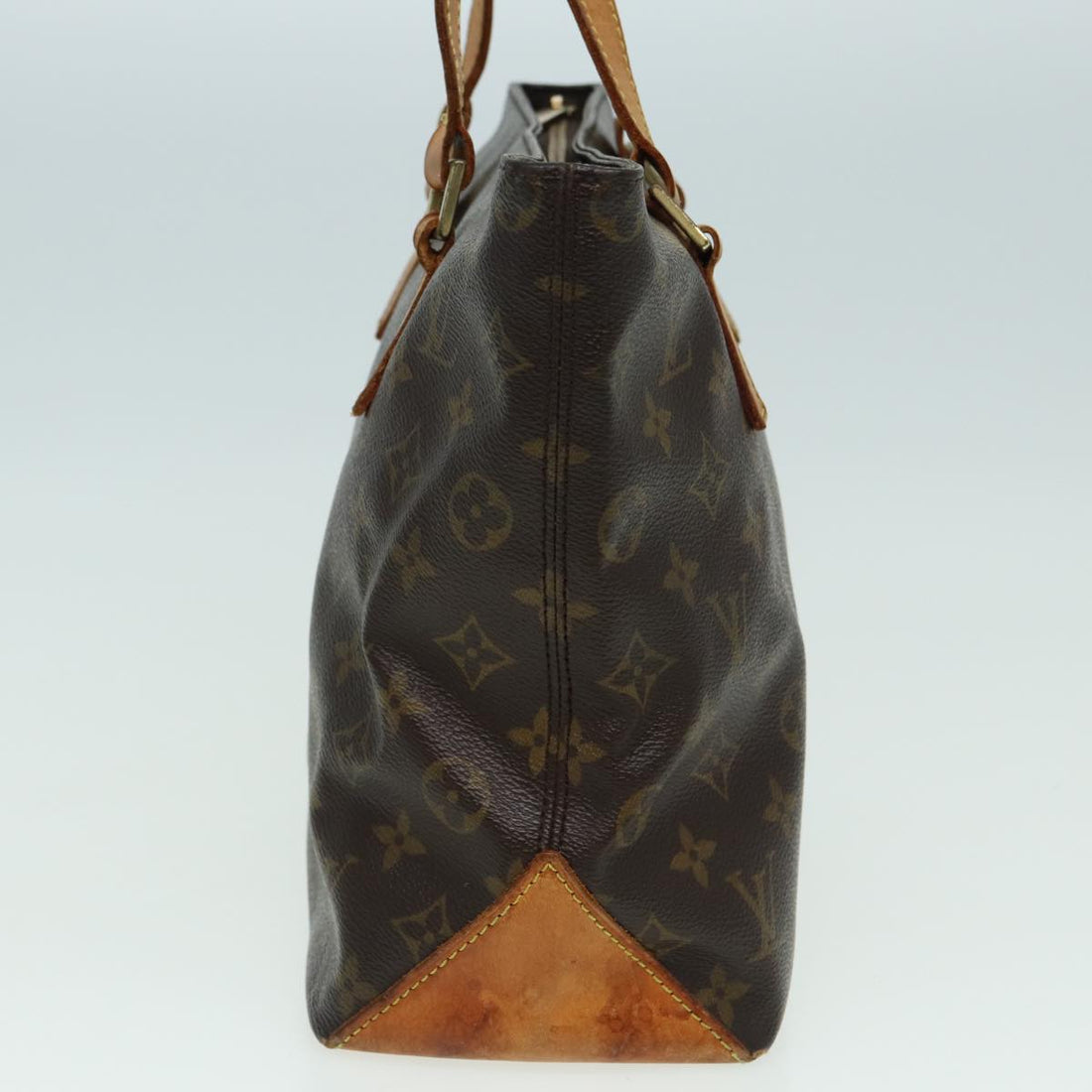 LOUIS VUITTON Monogram Cabas Piano Tote Bag M51148 LV Auth 82291