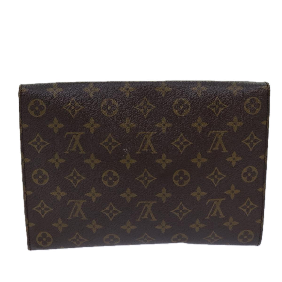 LOUIS VUITTON Monogram Jena Clutch Bag M51808 LV Auth 82368