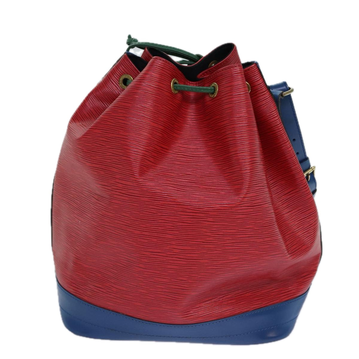 LOUIS VUITTON Epi Toriko Color Noe ShoulderBag Red Blue Green M44084 Auth 82440