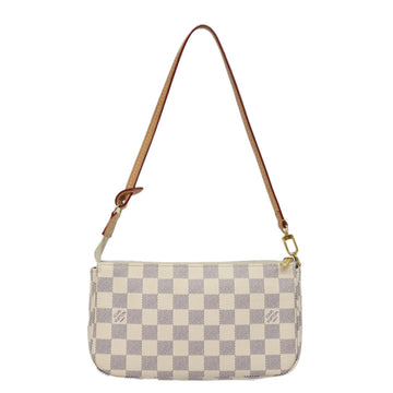 LOUIS VUITTON Damier Azur Pochette Accessoires Pouch N51986 LV Auth 82492SA