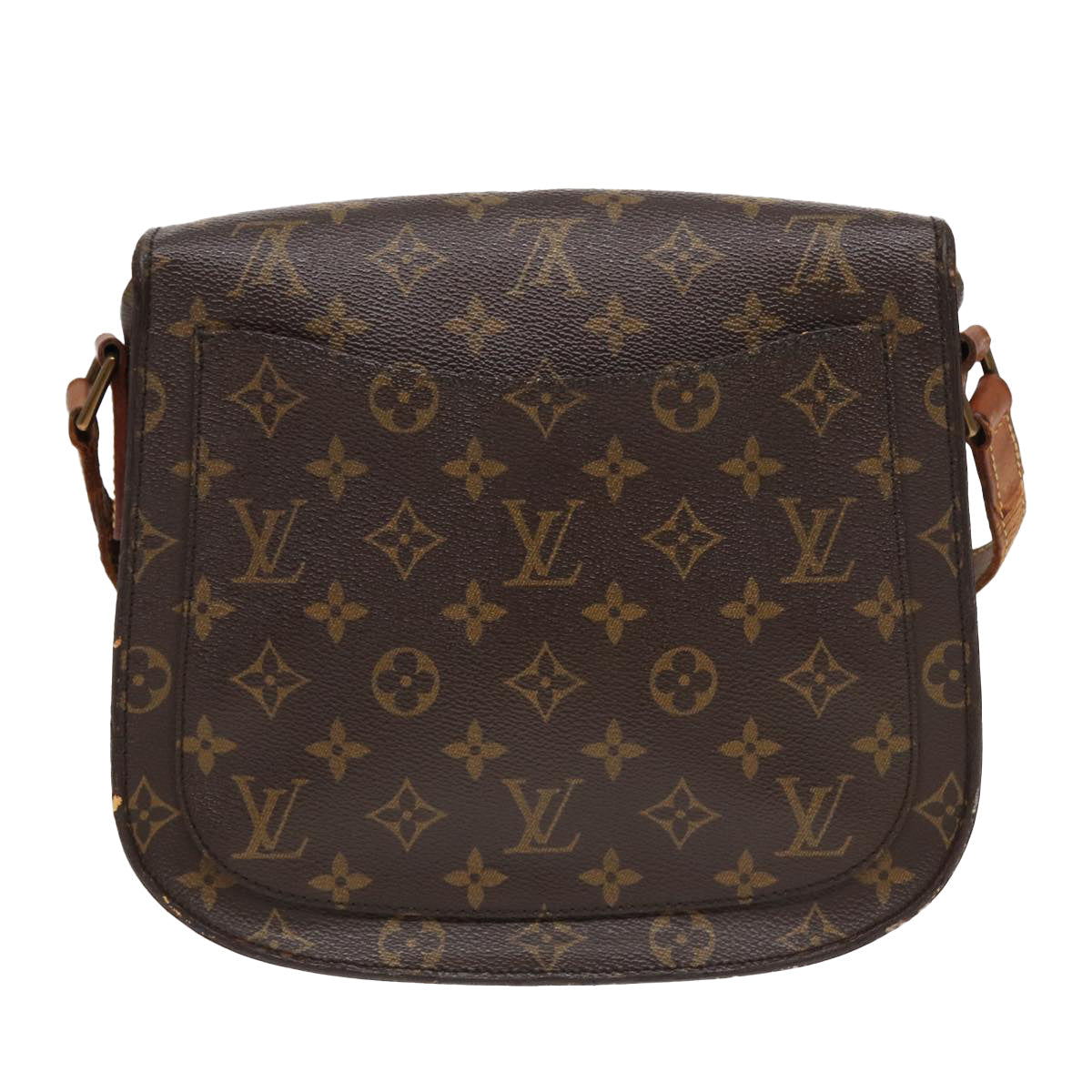 LOUIS VUITTON Monogram Saint Cloud GM Shoulder Bag M51242 LV Auth 82498