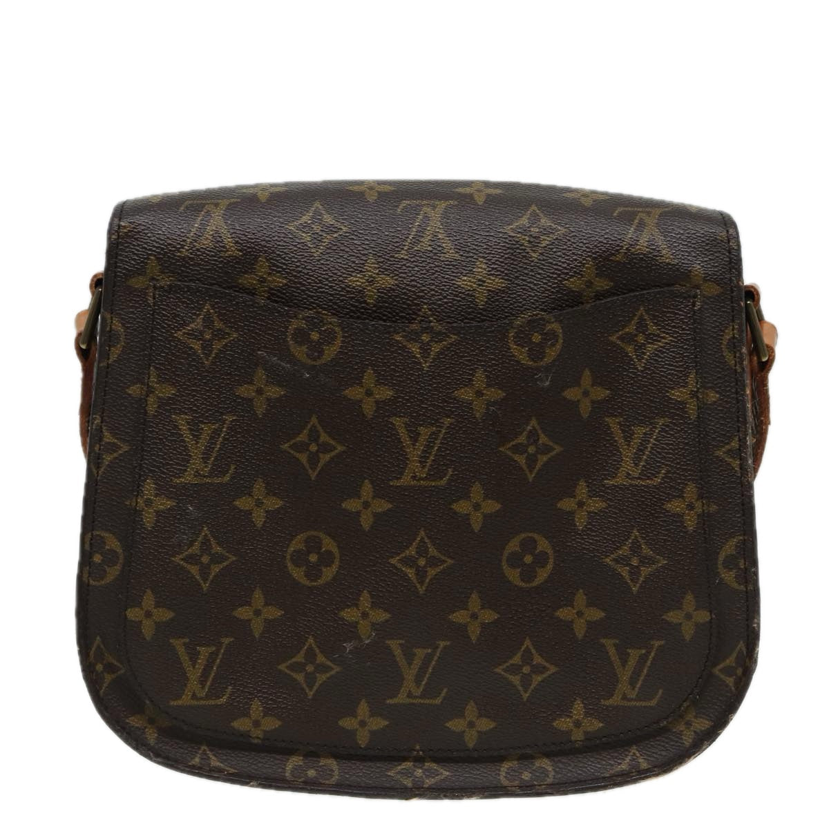 LOUIS VUITTON Monogram Saint Cloud GM Shoulder Bag M51242 LV Auth 82609