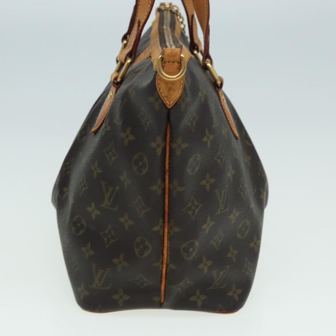 LOUIS VUITTON Monogram Palermo PM Tote Bag M40145 LV Auth 82664