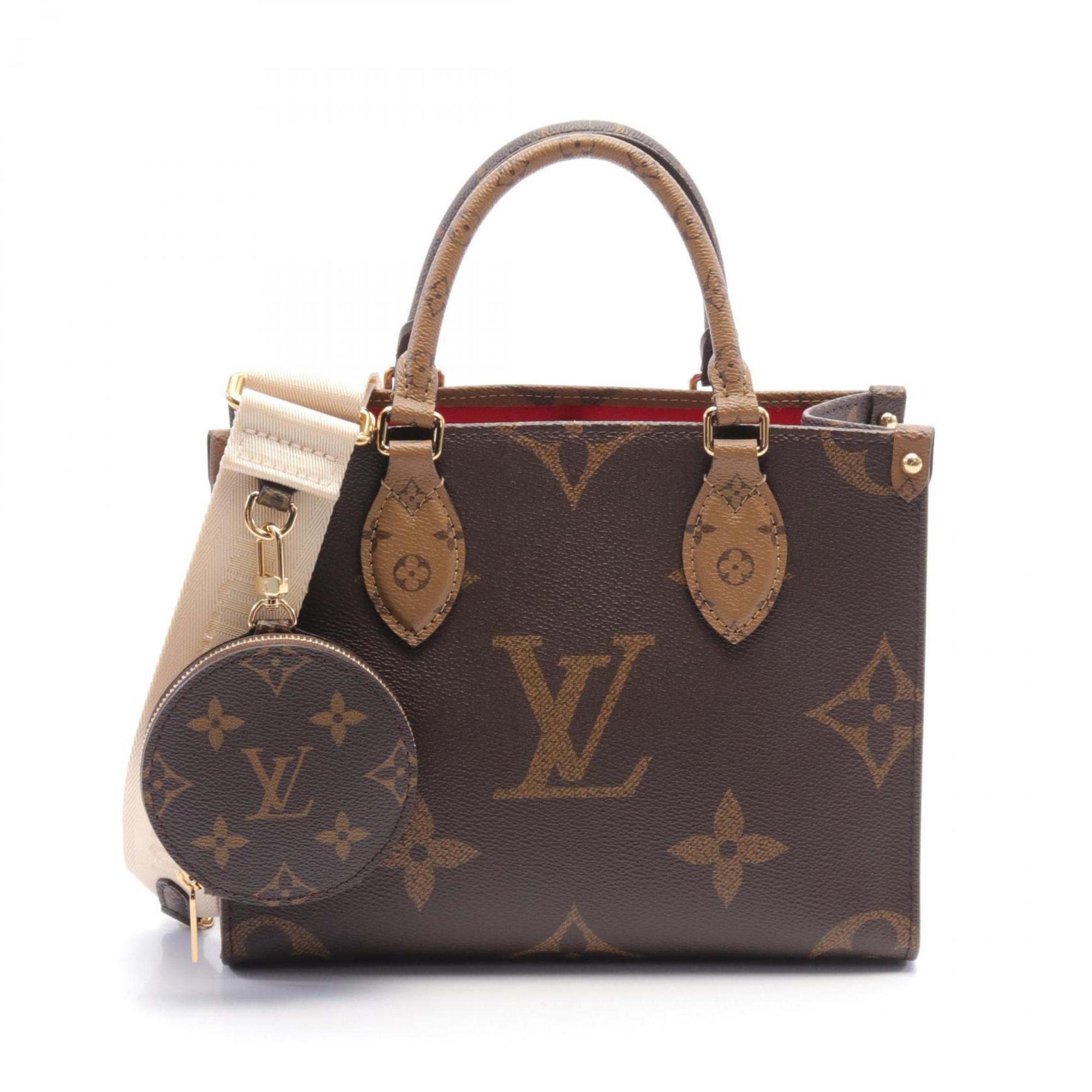Louis Vuitton   Coated Canvas Monogram Pvc Handbag Pouch