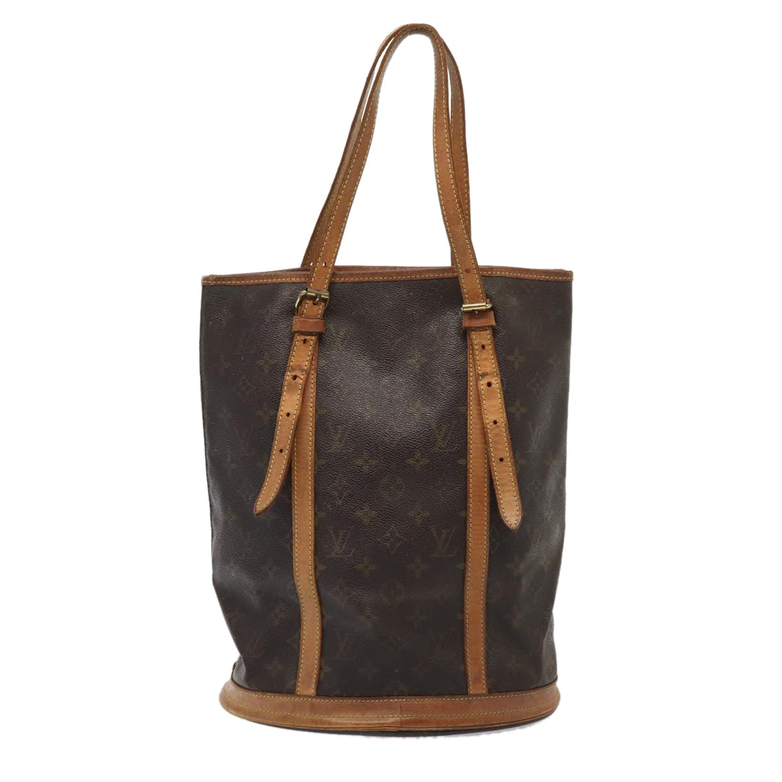 LOUIS VUITTON Monogram Bucket GM Shoulder Bag M42236 LV Auth 83637