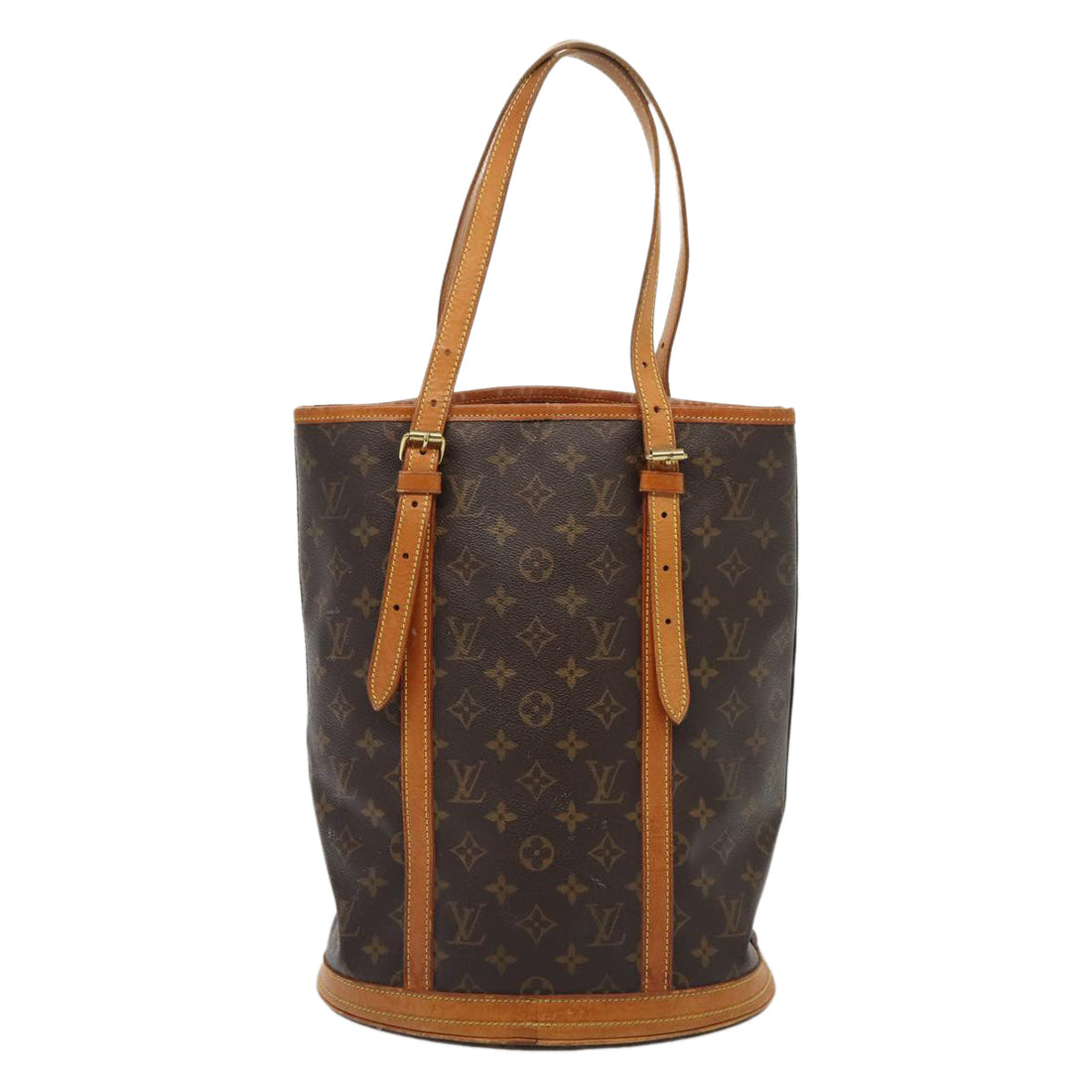LOUIS VUITTON Monogram Bucket GM Shoulder Bag M42236 LV Auth 83640