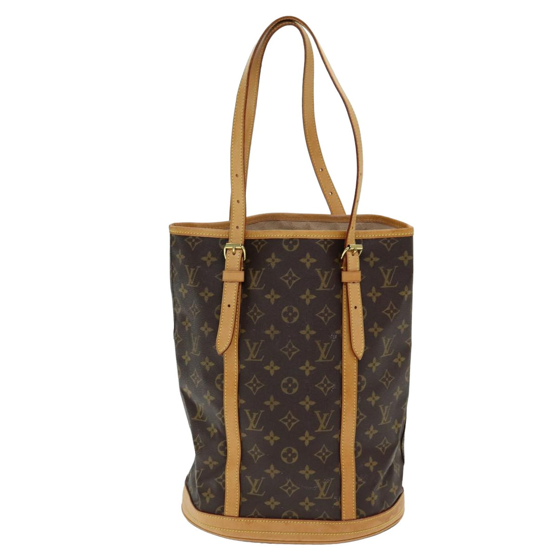 LOUIS VUITTON Monogram Bucket GM Shoulder Bag M42236 LV Auth 84405