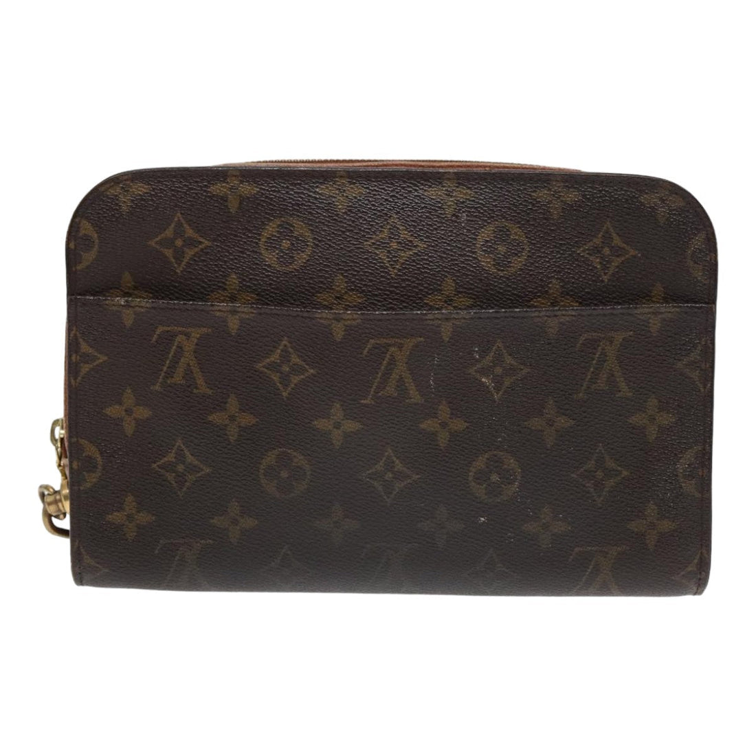 LOUIS VUITTON Monogram Orsay Clutch Bag M51790 LV Auth 84704