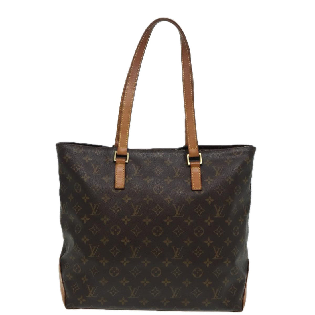 LOUIS VUITTON Monogram Cabas Mezzo Tote Bag M51151 LV Auth 84783
