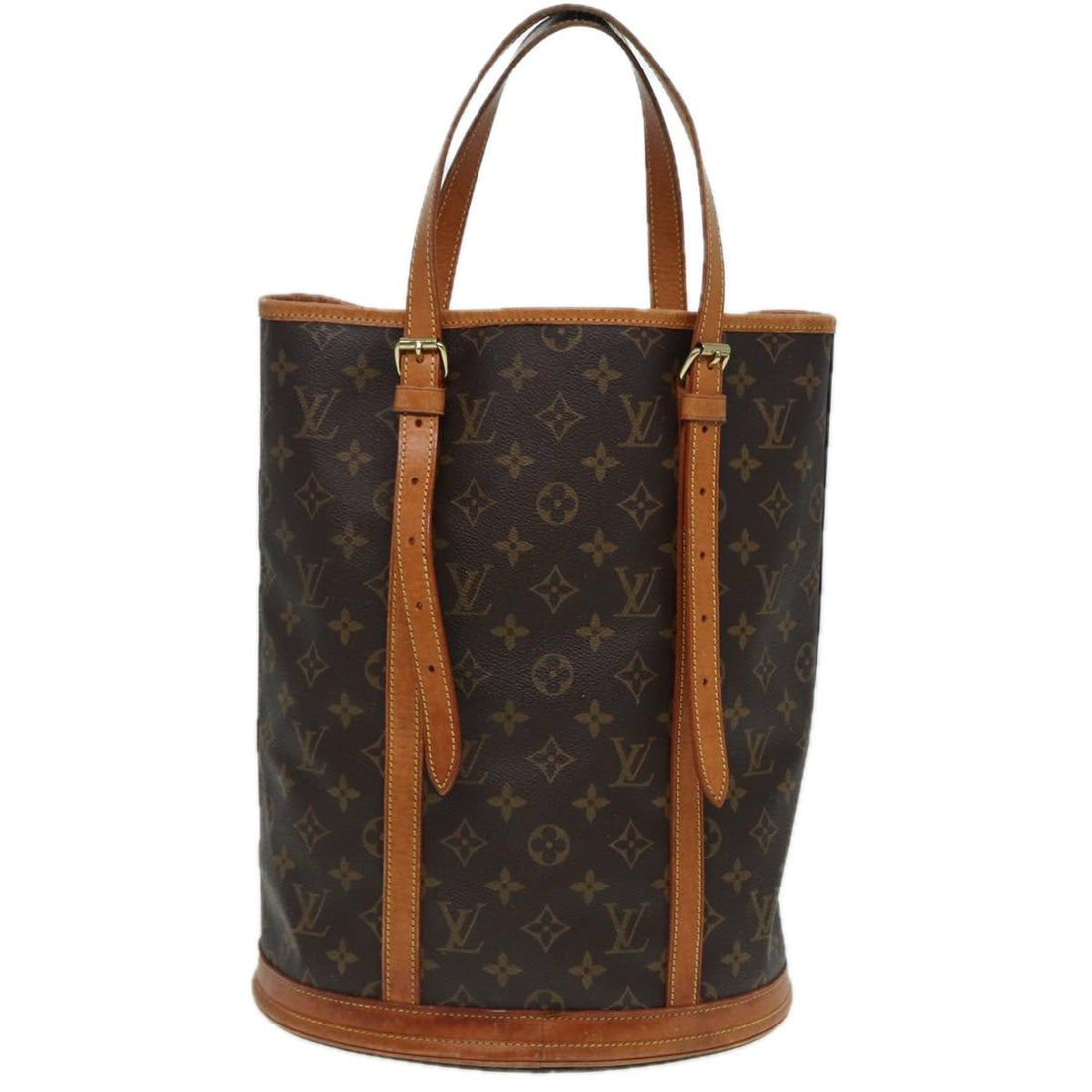 LOUIS VUITTON Monogram Bucket GM Shoulder Bag M42236 LV Auth 84787