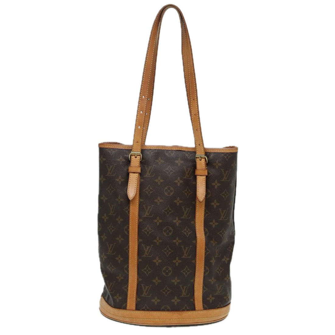 LOUIS VUITTON Monogram Bucket GM Shoulder Bag M42236 LV Auth 84791