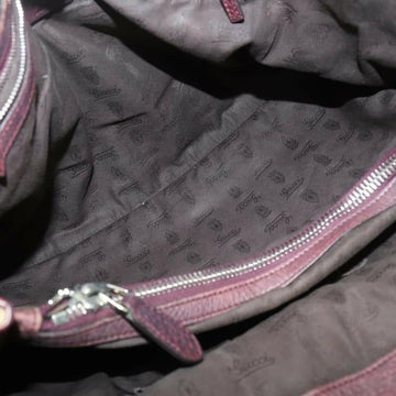 Gucci Bar Shoulder Bag Print Canvasleather With Bamboo Chrome Accents Brown Guccissima Canvas And Le