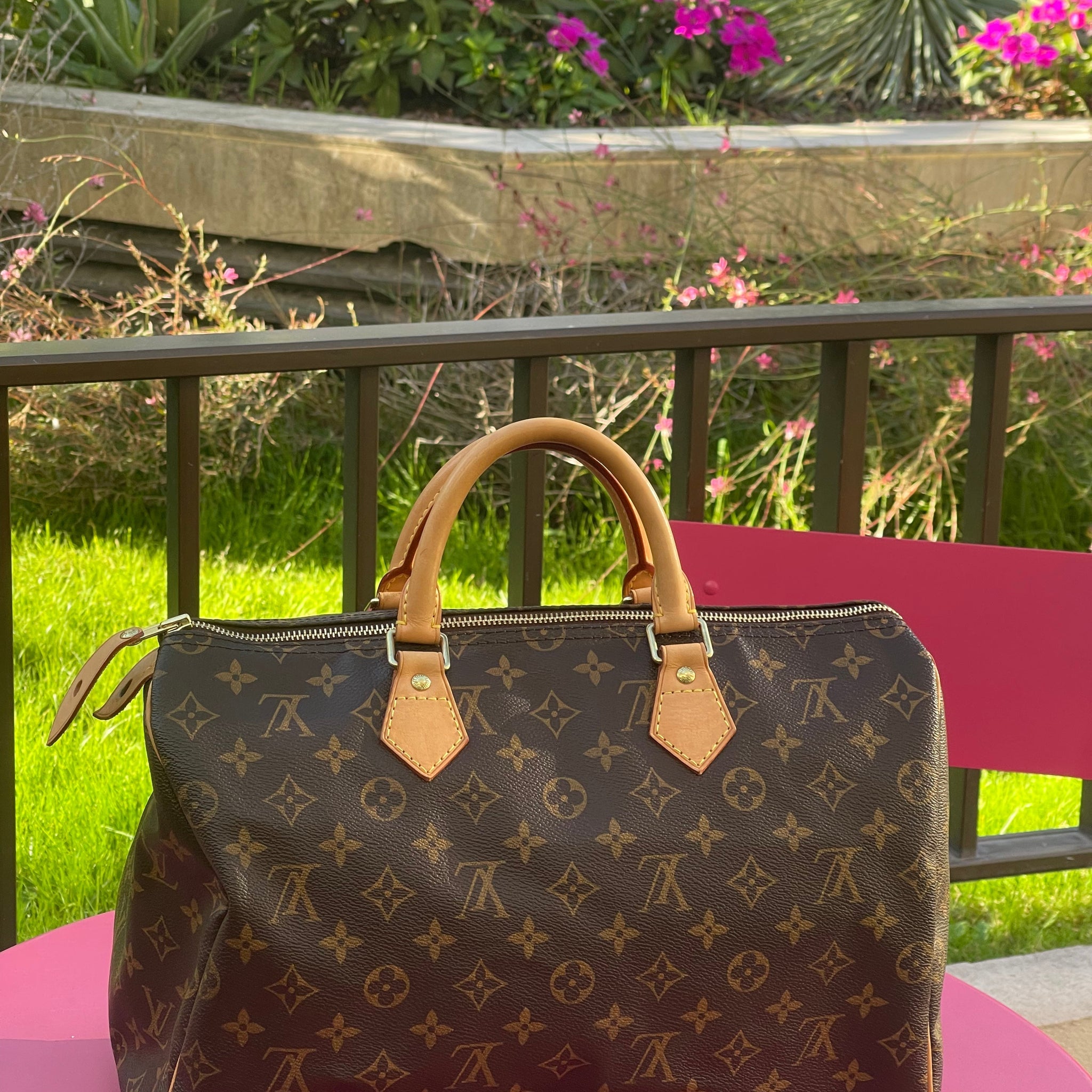 Louis Vuitton - Sac Speedy 35 monogramme
