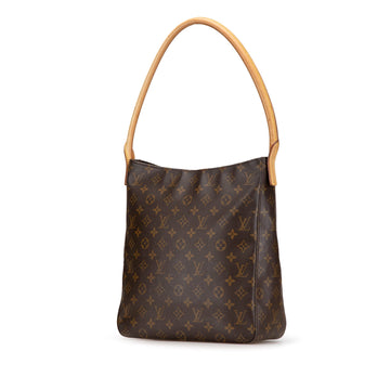 Brown Louis Vuitton Monogram Looping GM Shoulder Bag