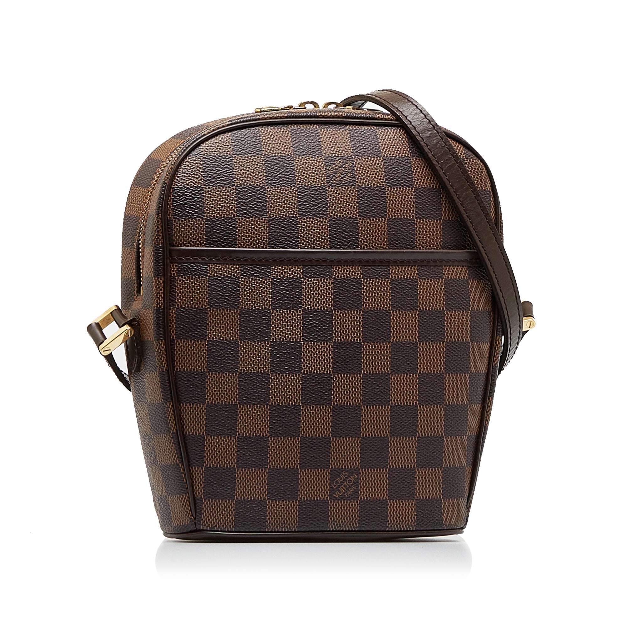 LOUIS VUITTON Damier Ebene Ipanema PM Crossbody Bag