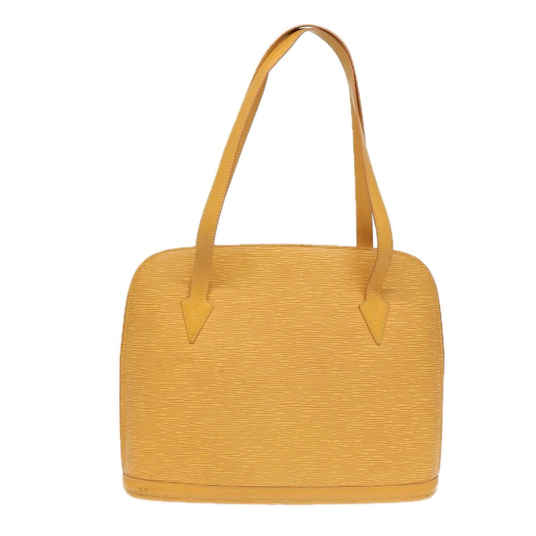 LOUIS VUITTON Epi Lussac Shoulder Bag Yellow M52289 LV Auth 87935