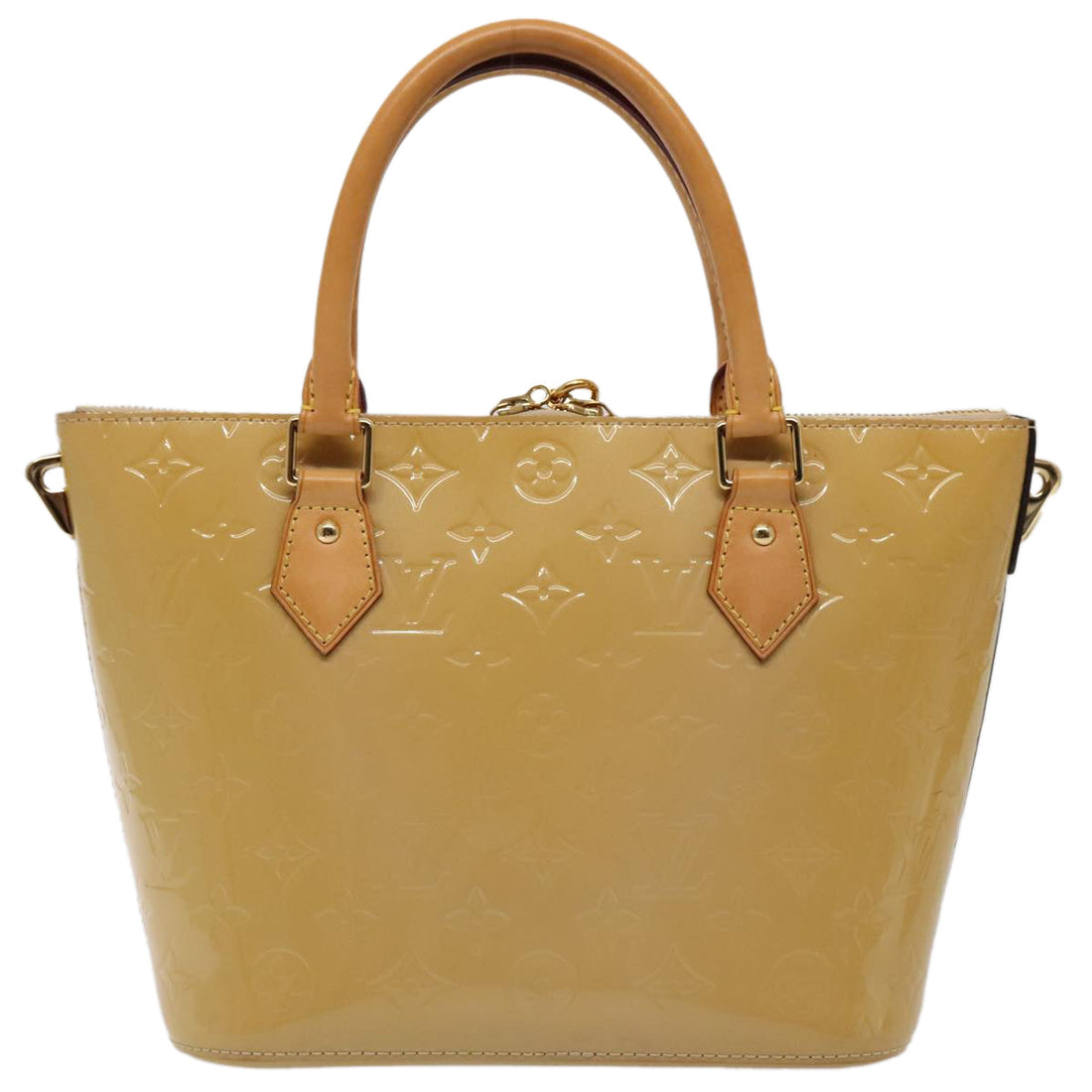 LOUIS VUITTON Vernis Montebello PM Hand Bag 2way Dunne M90167 LV Auth 88391