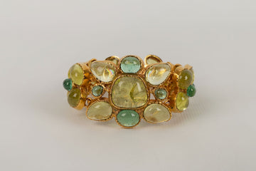 Bracelet en p�te de verre Chanel