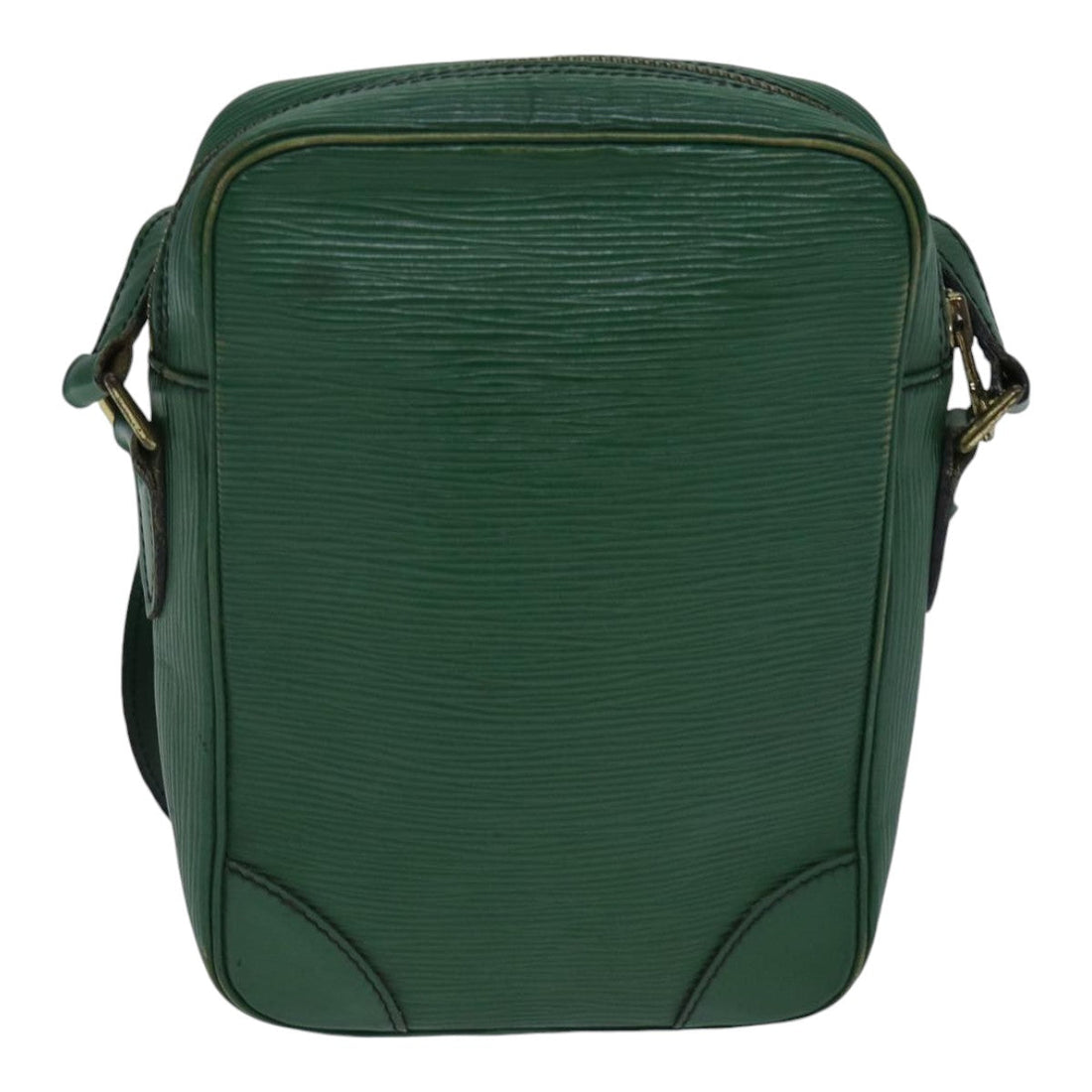 LOUIS VUITTON Epi Danube Shoulder Bag Green M45634 LV Auth 89323