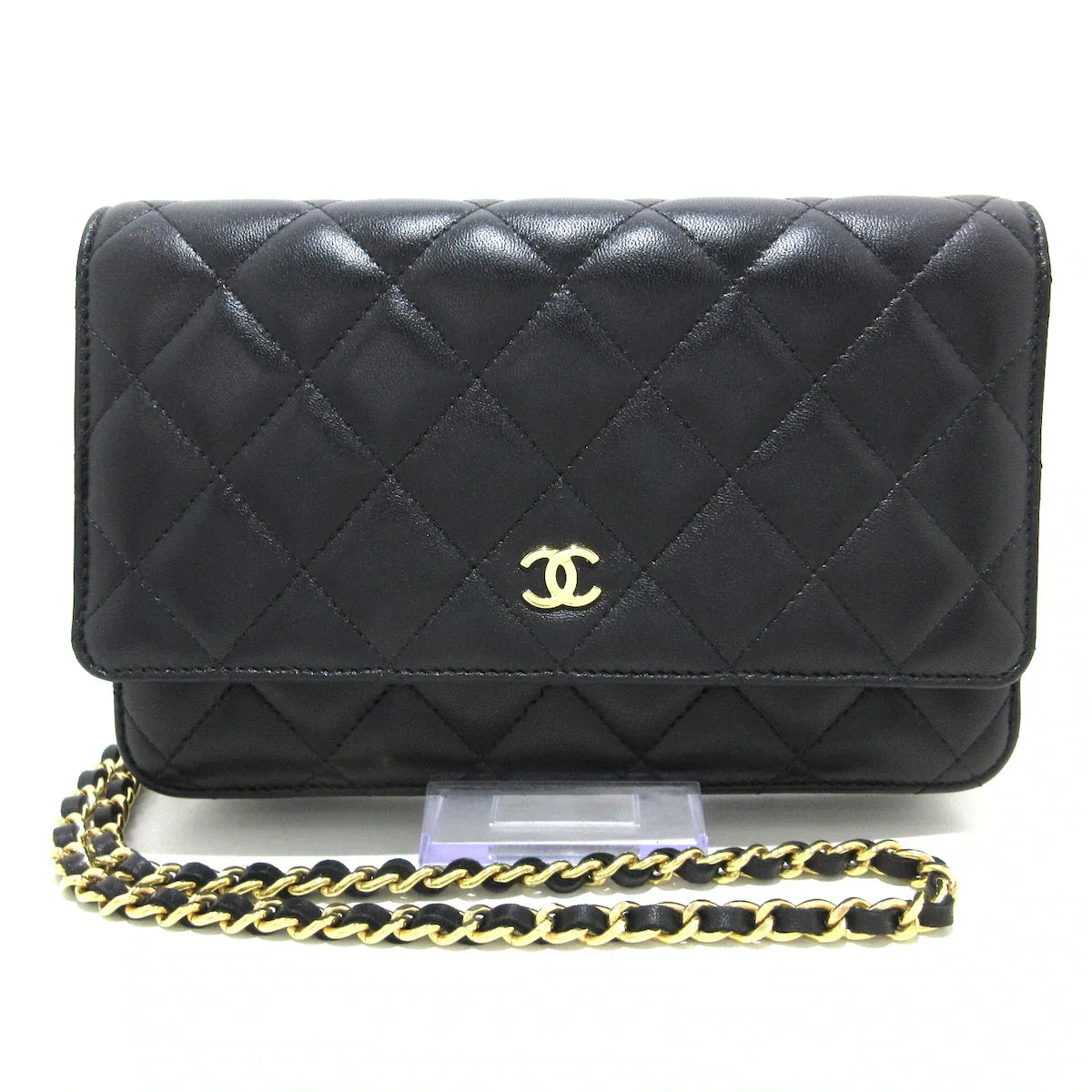 Chanel Black Wallet On Chain