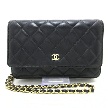 Chanel Black Wallet On Chain