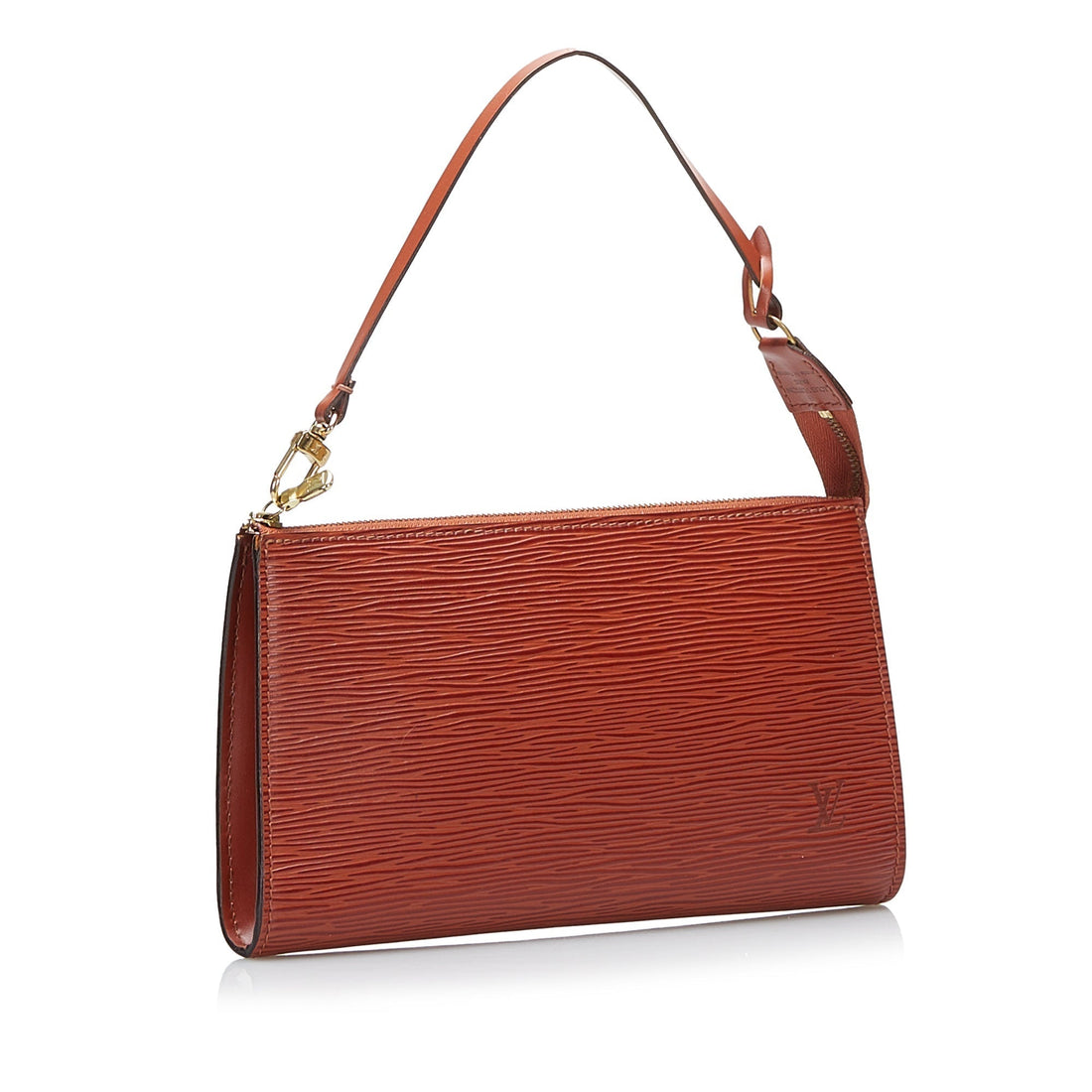 LOUIS VUITTON Epi Pochette Accessoires Brown