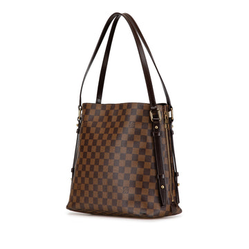 Brown Louis Vuitton Damier Ebene Cabas Rivington Tote Bag