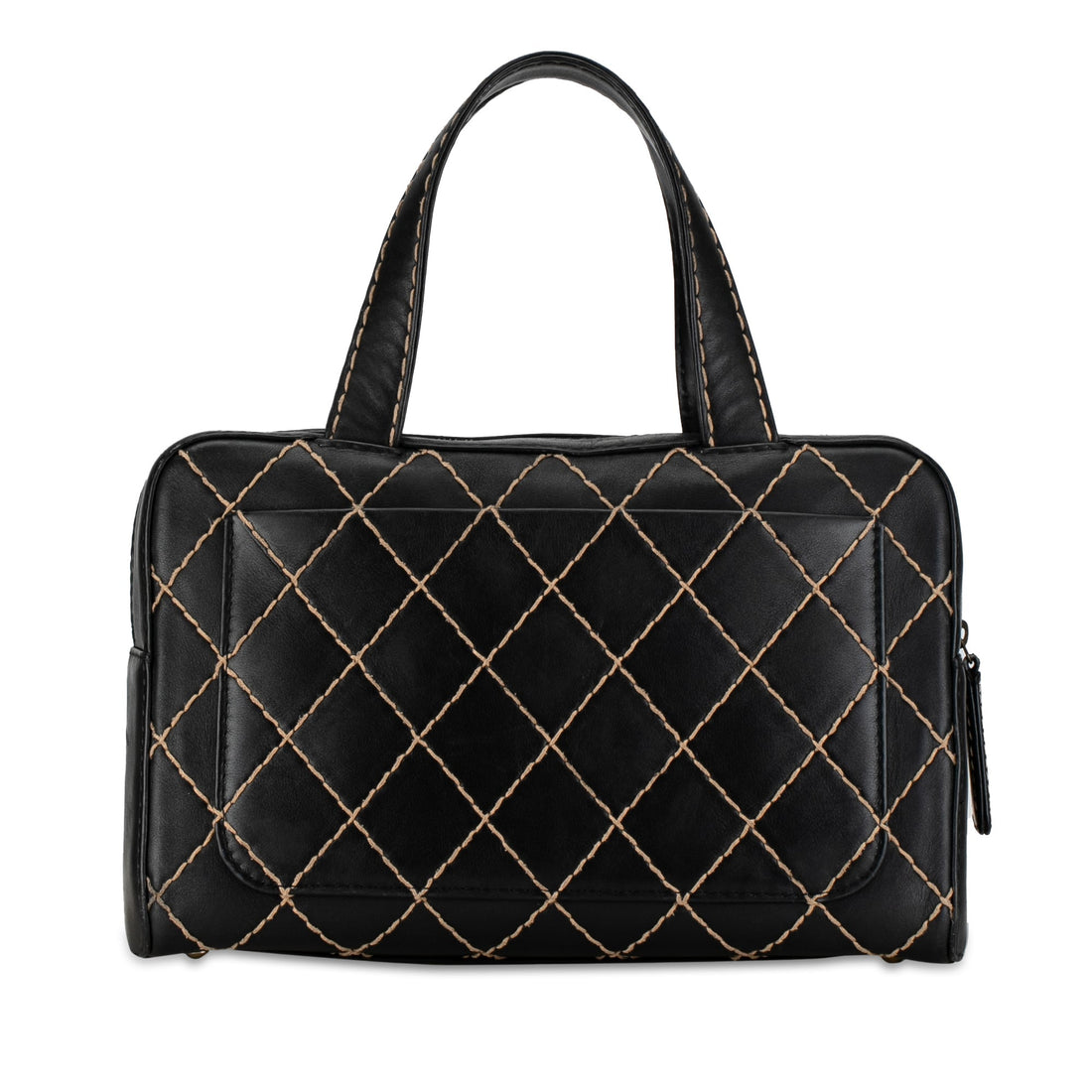 Chanel CC Wild Stitch Lambskin HandBag