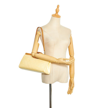 LOUIS VUITTON Monogram Vernis Roxbury Drive White