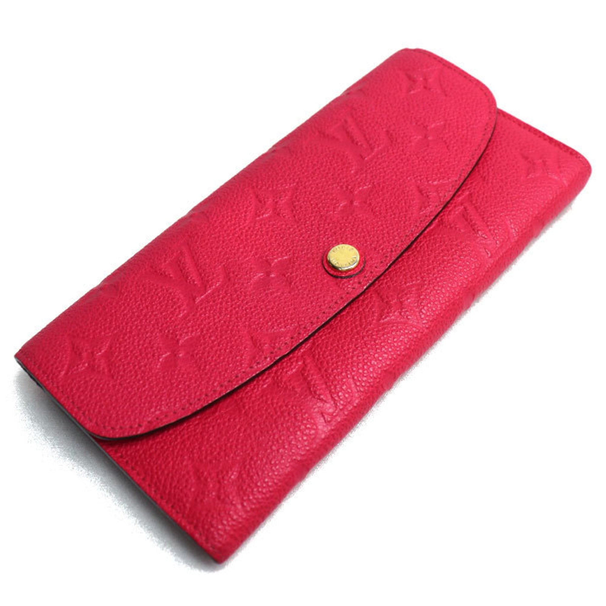 Louis Vuitton Monogram Empreinte  Monogram Empreinte Long Wallet (Bi-Fold)