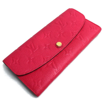 Louis Vuitton Monogram Empreinte  Monogram Empreinte Long Wallet (Bi-Fold)