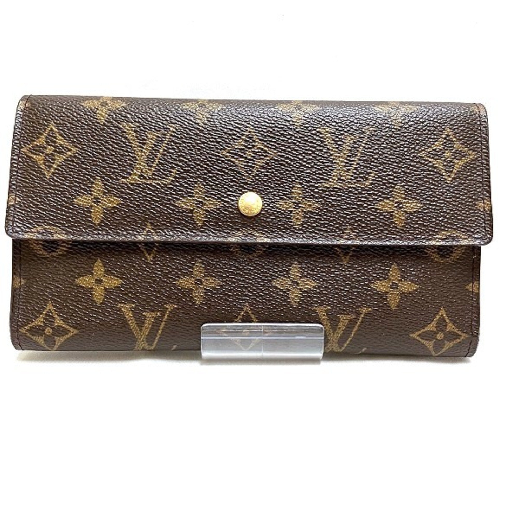 Louis Vuitton Monogram  Monogram Long Wallet (Bi-Fold)