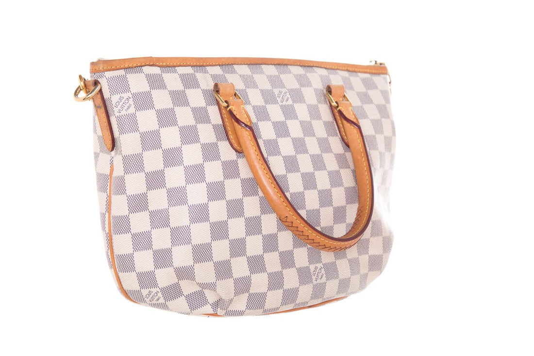 Louis Vuitton '14 RIVIERA PM Damier Azur HandBag