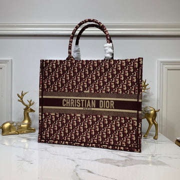 DI Large Book Tote Brown For Womtlm 16.5in/42cm CD M1286ZRIW