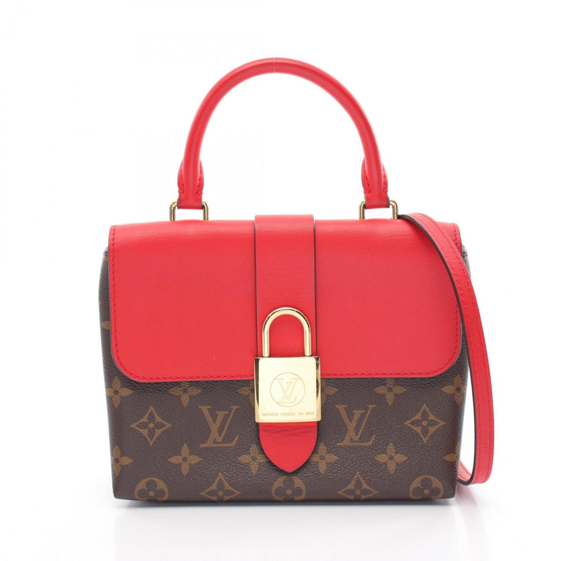 Louis Vuitton  Coquelicots  Color Monogram Leather Handbag
