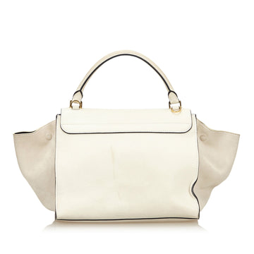 Celine Trapeze Suede and Calf Leather Bag