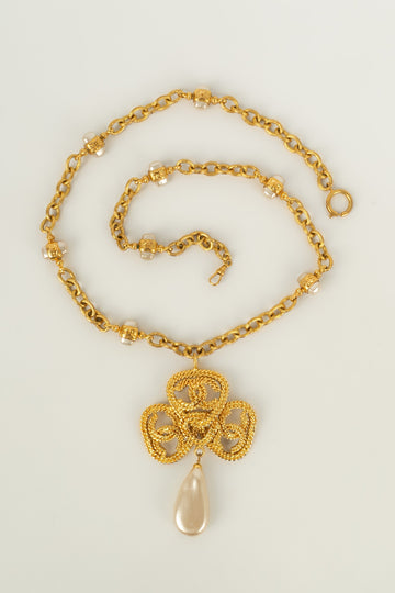 Collier pendentif Chanel 1990s