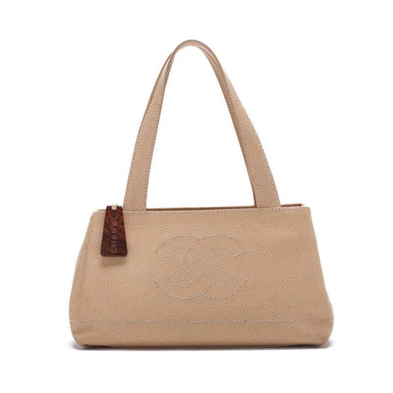 CHANEL ?CHANEL? COCOMARK WOOD HANDBACK CHARM HANDBACK CABIA SKIN  (GOLD GOLD) HANDBACK LADY HANDBACK LADY HYBRAND ? ? HANDBACK LADY HYBRAND ONLINE SHOP