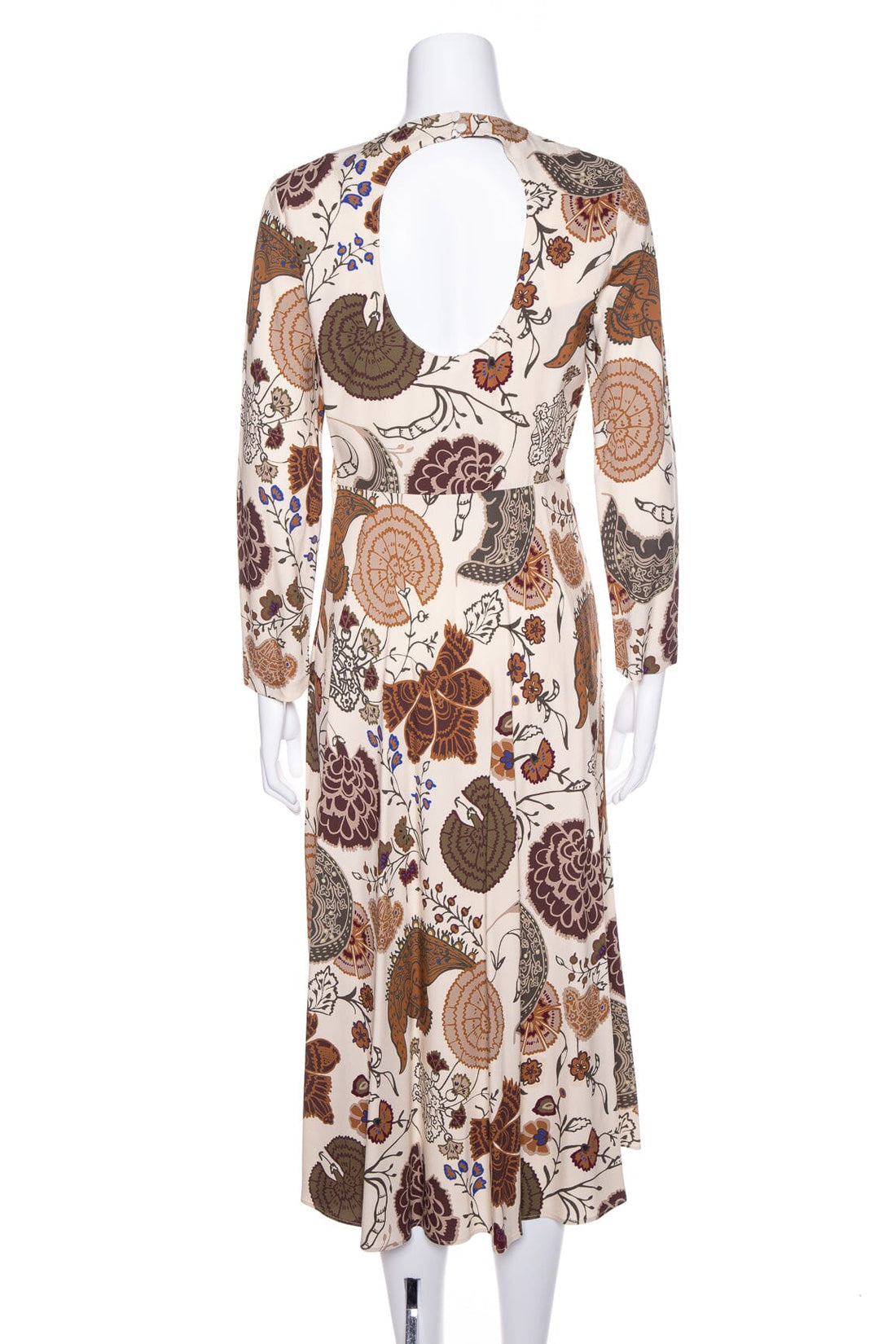 Lafayette Multicolor Printed Long Sleeve Dress SZ 2 NWT