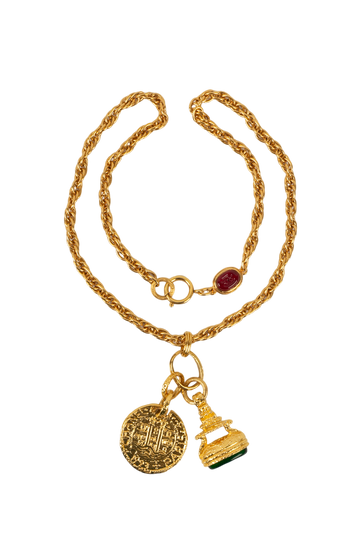 Collier sceau Chanel 1993