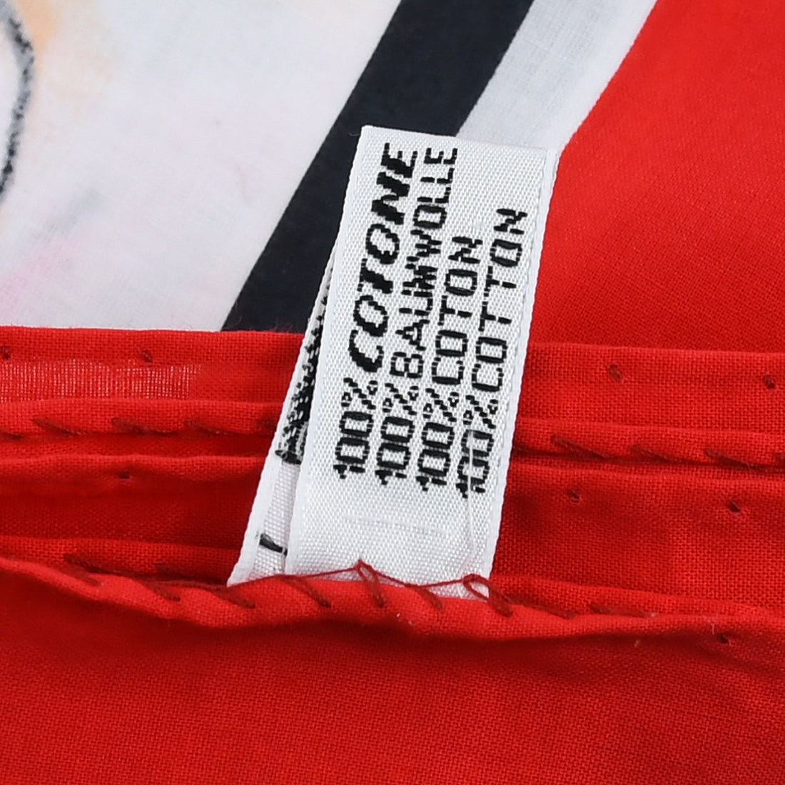 Chanel Scarf Red Small Good