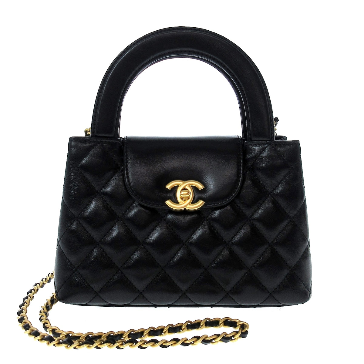 Chanel Mini Shopping Kelly Black Bag