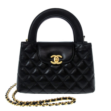 Chanel Mini Shopping Kelly Black Bag